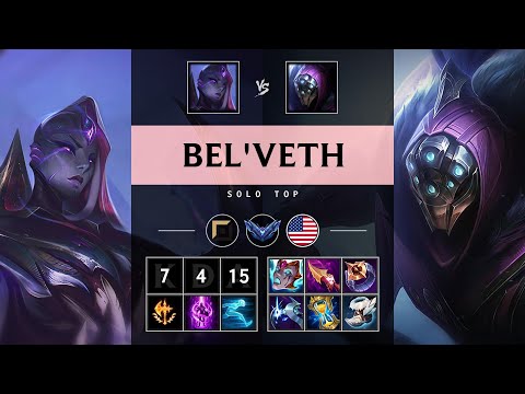 Bel'Veth Top vs Jax: Rampage - NA Diamond Patch 14.24