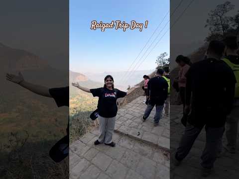 Day 1 | Raigad Trek | Jungle Trek & majja masti 😍| Mini Vlog | Aarti Jalgaonkar #aartijalgaonkar
