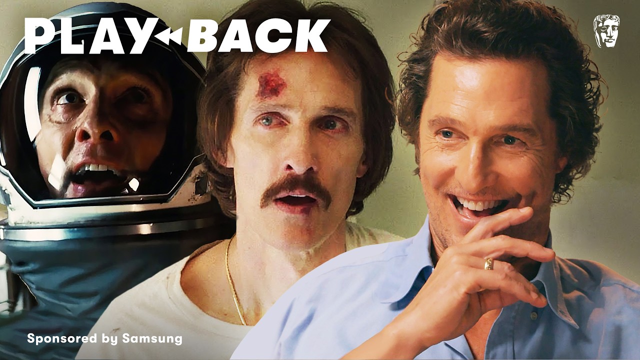 From Interstellar to Dallas Buyers Club, Matthew McConaughey Reflects On Iconic Roles | BAFTA - YouTube