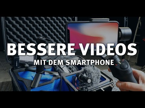 Der Tipp für bessere Smartphone Videos | iPhone Gimbal Koffer mit Film-Zubehör
