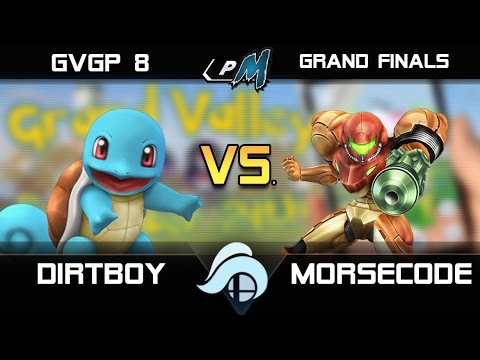 GVGP 8 Project M Grand Finals - Dirtboy (Squirtle) vs. Morsecode (Samus)