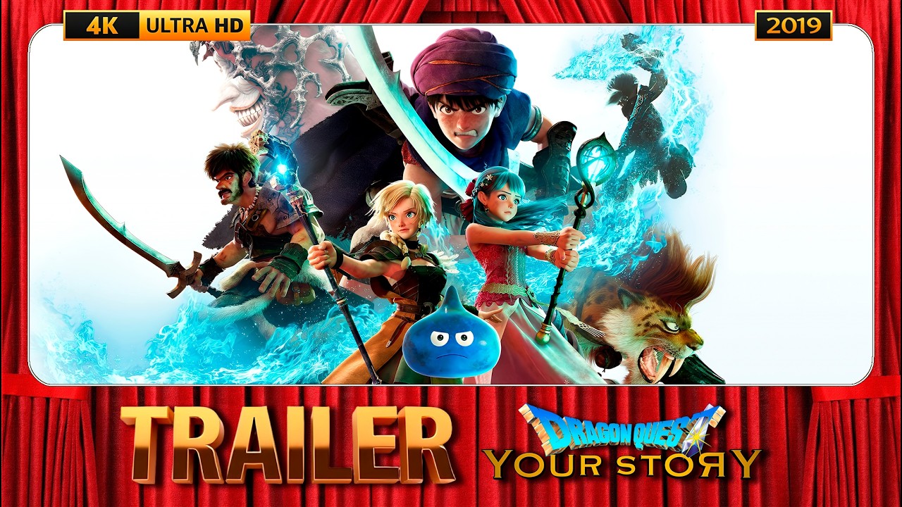 Dragon Quest: Your Story (2019) English Dubbed Trailer [4K-UHD]