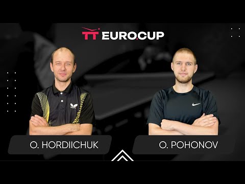 12:30 Oleksandr Hordiichuk - Oleksandr Pohonov 19.08.2025 TT Euro.Cup Ukraine Master. TABLE 3