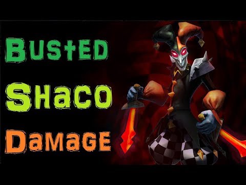 Shaco's true Damage Potential [League of Legends] Full Gameplay - Infernal Shaco