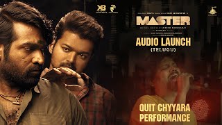 Master (Telugu) - Audio Launch (Quit Chyyara Perfo