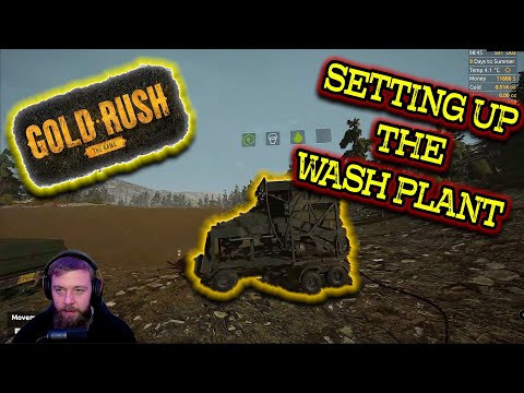 Tier 2 Setup Tutorial | Mobile Wash Plant |  Gold Rush The Game