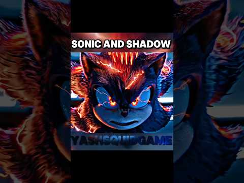 Sonic vs shadow speed | sonic the hedgehog |sonic 2 #shorts #sonic