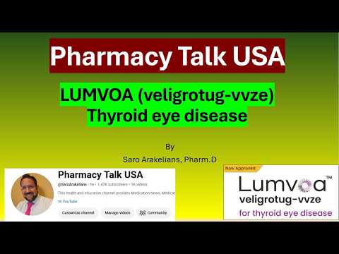 LUMVOA (veligrotug-vvze) – Thyroid eye disease
