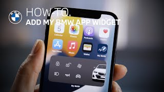 BMW Using My BMW App as an iPhone Widget and on Apple