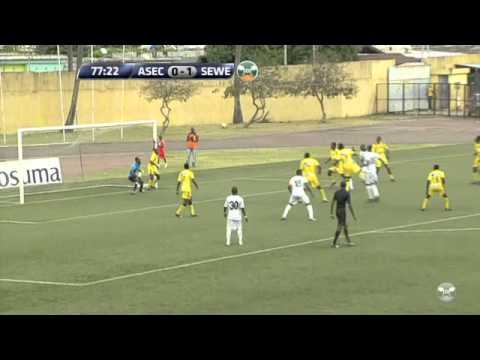 RESUME ASEC/SEWE 0-2 (LIGUE1 CIV J 16)