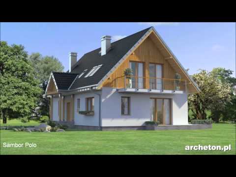 Projekt domu Sambor Polo - archeton.pl