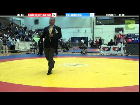 85 KG QF - Azamat Kustubayev (Kazakhstan) vs. Jon Anderson (Army)