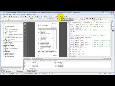 SOFiSTiK Online Training: Introduction SSD/SOFiPLUS Part 9 (Support)