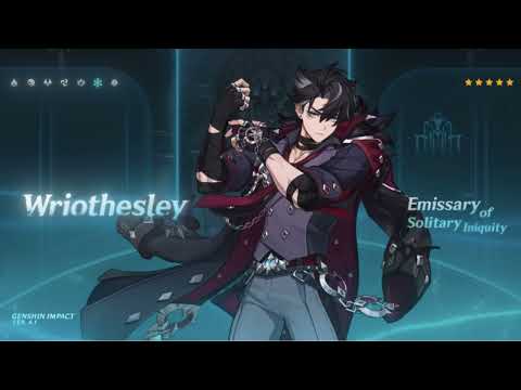Genshin Impact Version 4.1 Wriothesley Theme (Extended) #wriothesley #genshinimpact