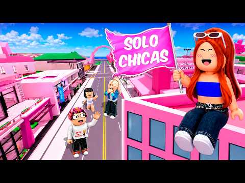 CREAMOS NUESTRO PROPIO BARRIO de SOLO CHICAS en Brookhaven Roblox!!