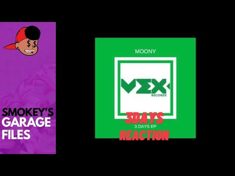 American Rapper First Time Hearing - Moony - 3 Days (UKGarage Reaction)