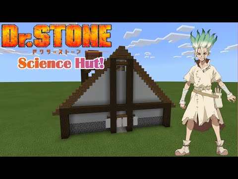 Insane! Minecraft Tutorial: Dr. Stone's Anime Hut!