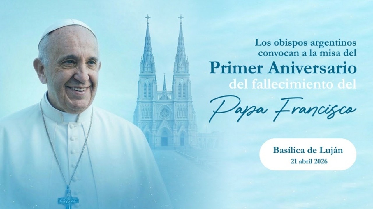 Misa en memoria del Papa Francisco, al cumplirse el primer año de su fallecimiento