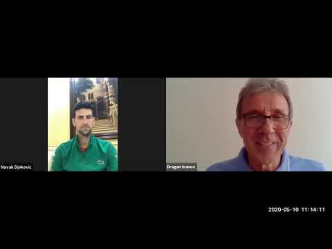 Novak Đoković i mr sci  med  Ivanov dr Dragan
