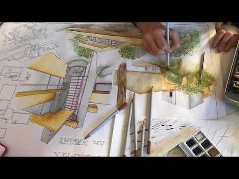 Corso disegno dell’Architettura-prof.: Sirio Serafini #sirioserafini #architecture #drawing #art