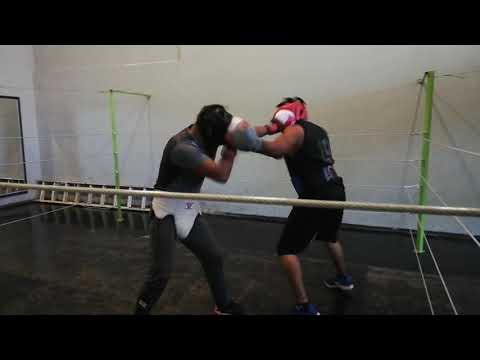 Sparring Esaú Herrera vs Jonathan Durán