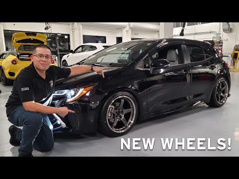 Corolla Hatchback gets new wheels | ADVAN GT