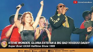 Gloria Estefan, Stevie Wonder & Big Bad Voodoo Daddy - Super Bowl XXXIII Halftime Show 1999