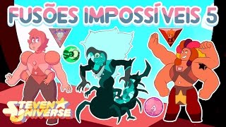 Steven Universo - Fusões Impossíveis #5 (Fan Fusions) [Fan Gems Ice, Moonstone, Homeworld Gems etc]