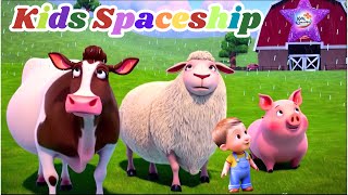 Rain Rain Go Away + Twinkel Twinkel | Kids Spaceship - Nursery Rhymes and Poem Song