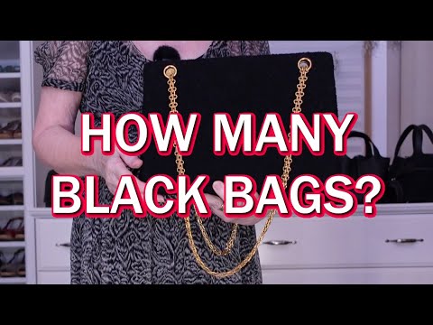 I Have A SHOCKING Number of Black Handbags?!