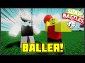 The Baller glove in Slap Battles | Roblox