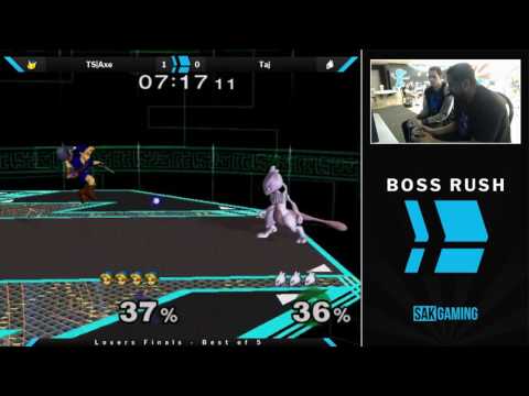 Boss Rush: Duck Losers Finals - TS|Axe (Pikachu/Young Link) vs SAK|Taj (Mewtwo/Samus)