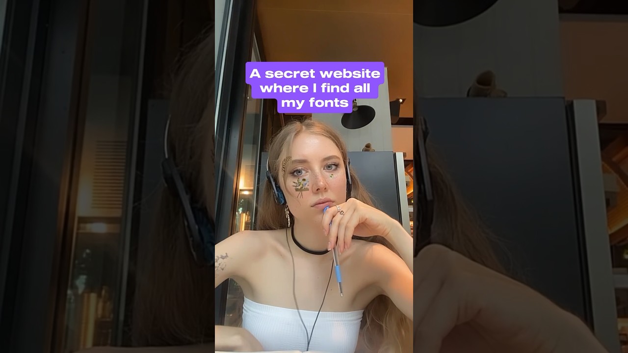 A Secret Website Where To Find Fonts #graphicdesign #graphicdesigner #typography #fonts