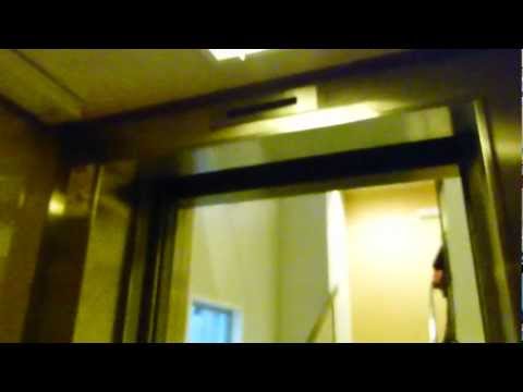 Original 1973 Reber Schindler R-series traction elevator @ Øvre Langgate 50,Tønsberg, Norway