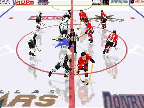 RFHL Western Conference Playoffs 1995 Semi Finals Game #3: Chicago Blackhawks @ Dallas Stars