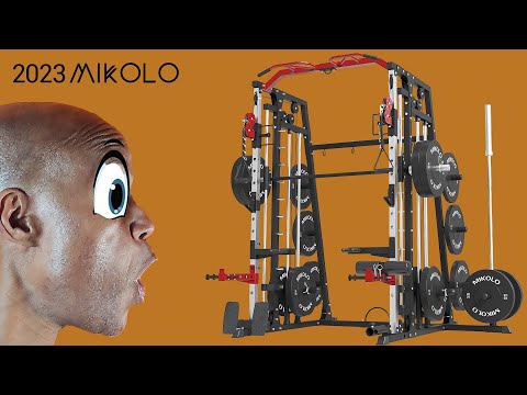 Starting A Home Gym? The Mikolo M4 Smith Machine Is The Perfect Fit!
