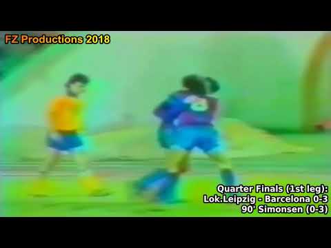 1981-1982 Cup Winners' Cup: FC Barcelona All Goals (Road to Victory)