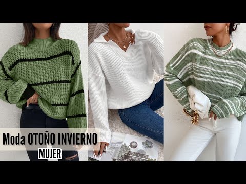 TENDENCIAS MODA MUJER 2022-2023 CÓMO VESTIR CASUAL  EN OTOÑO INVIERNO / ROPA FASHION