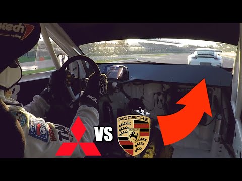 600HP Lancer EVO VIII vs Porsche 991 GT3 RS on Track! - ONBOARD Time Attack at Imola Circuit!