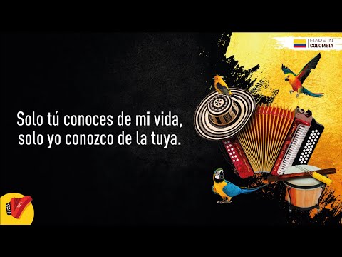Solo Los Dos, Farid Ortiz & Emilio Oviedo, Video Letra - Sentir Vallenato