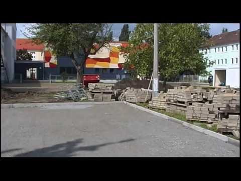 Gestaltung: Außenanlagen am Lessinggymnasium in Arbeit - ELSTERWELLE
