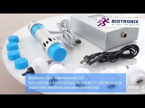 Shockwave Therapy for Physiotherapy Portable Digital Touch Screen