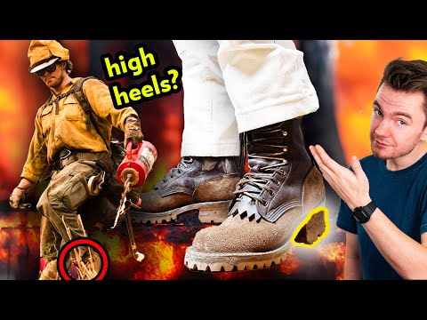 Why Firefighters Wear Heels. (JK Boots)