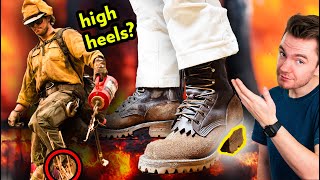 Why Firefighters Wear Heels. (JK Boots)