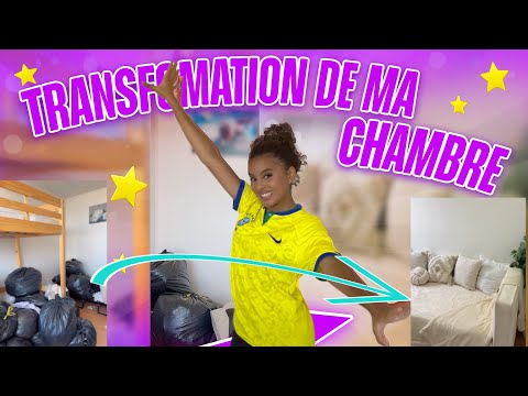 I COMPLETELY TRANSFORM MY ROOM - Glow Up Room Vlog - YARA