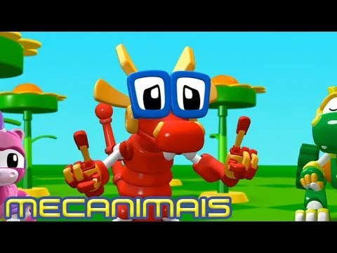 Mecanimais 120 - Ilha do mecana papagaio