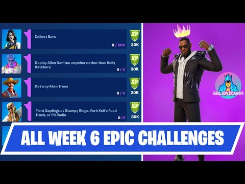 *ALL* WEEK 6 EPIC Quests/Challenges Guide | Fortnite Chapter 2 Season 7
