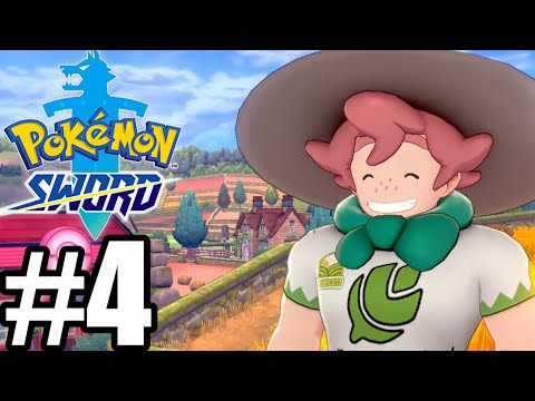 Pokemon Sword Gameplay Walkthrough Part 4 - Grass Badge