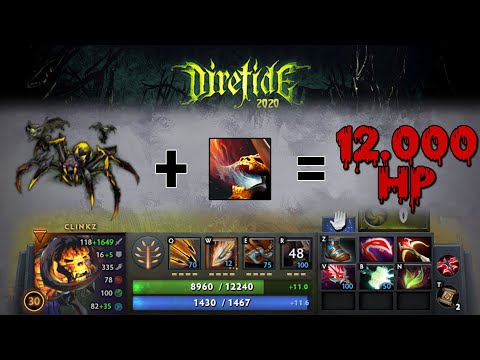 Dirtiest Abuse on Diretide 2020 Event - WTF 12k HP + 1650 DMG Clinkz