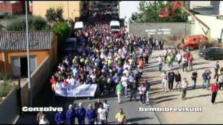 preview picture of video 'Bembibre 14-09-2010 -  Manifestación en defensa de los mineros y del carbón autóctono'